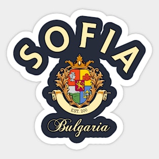 Sofia Bulgaria Sticker